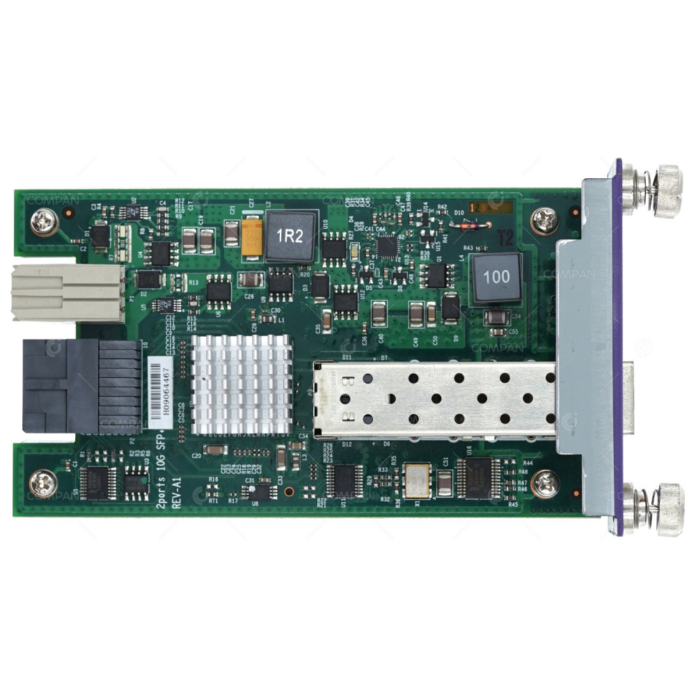 XGM3-2SF EXTREME NETWORKS DUAL PORT 2X 10GB SFP+ EXPANSION MODULE FOR X460-24P X460-48P X460-48T 800388-00-02, 16117